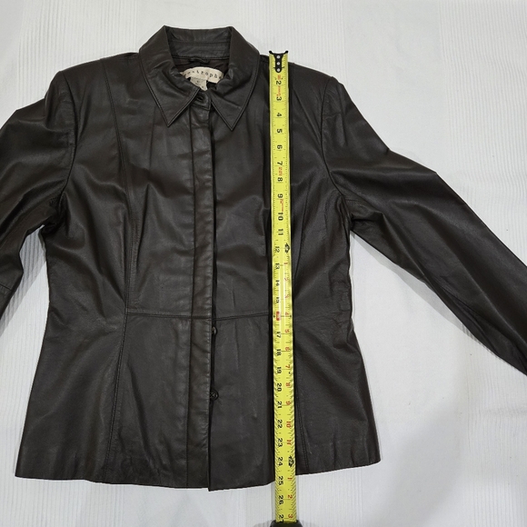 NWT Apostrophe 100% leather jacket and pants - Picture 7 of 15